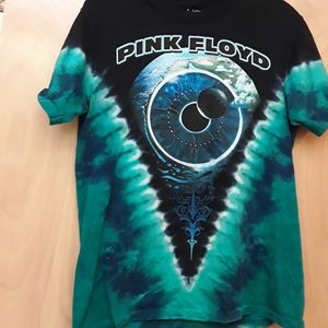 Pink Floyd Tie Die eyeball teeshirt S
